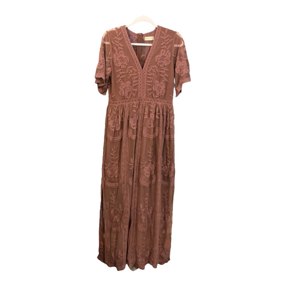 Altar'd State Mauve Maxi Dress